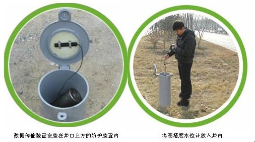 Automatic monitoring system of groundwater level